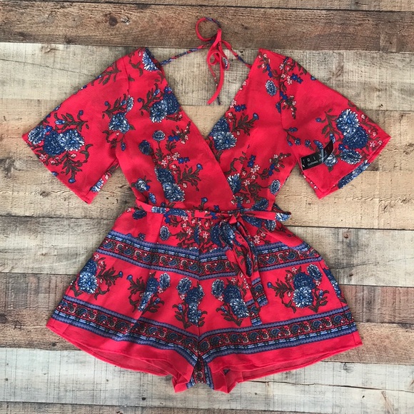 Other - New - Floral Trixxi Boutique Romper- firm price